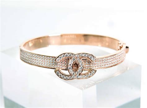 chanel rose gold bracelet|chanel 18k gold jewelry.